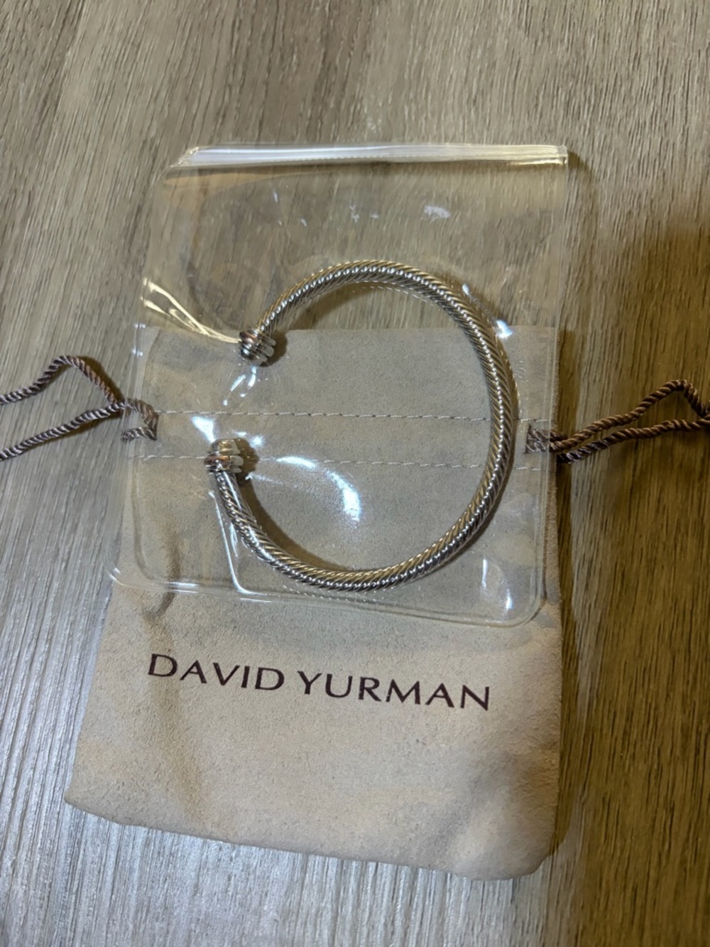 David Yurman CLASSIC CABLE BRACELET
Sterling Silver with 18K Rose Gold - Picture 8 of 8